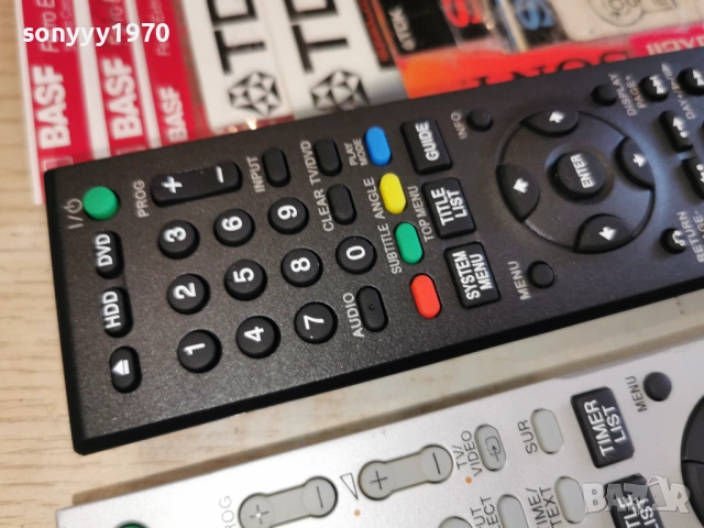 SONY HDD/DVD REMOTE-ВНОС ENGLAND 0503261322, снимка 9 - Дистанционни - 53720811