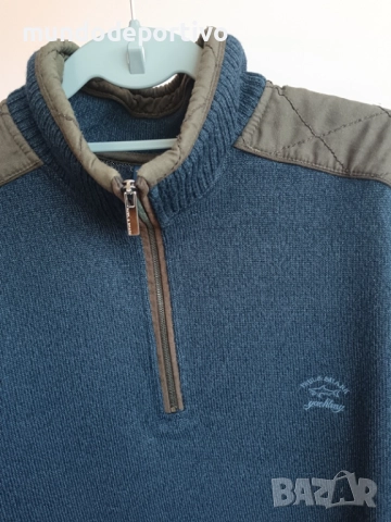 Paul & Shark оригинален вълнен пуловер - Италия, снимка 3 - Пуловери - 52202309