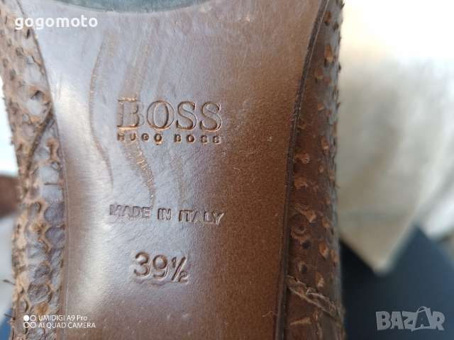 дамски ботуши от естествена змийска кожа BOSS original, 38-39, снимка 16 - Дамски ботуши - 45011874