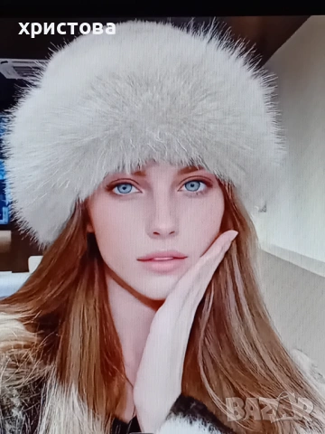 Зимни пухкави шапки, снимка 4 - Шапки - 52256533