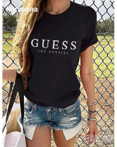 Дамски тениски Guess - три цвята - 30 лв., снимка 3 - Тениски - 45637630