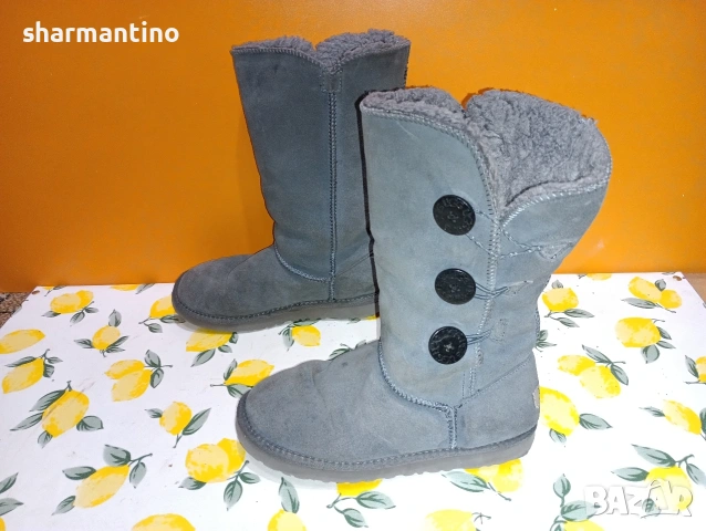 UGG N 39 кожени ботуши, снимка 8 - Дамски ботуши - 53441379