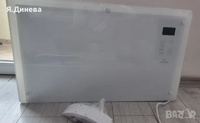 Стъклен конвектор Klarstein 2000w 
