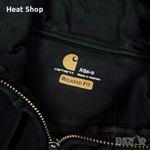 Дамски суичър Carhartt Clarksburg Zip Hoodie, снимка 4 - Суичъри - 52532496