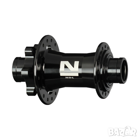 20мм ос Novatec DH61SB 32h 20x110mm Thru-Axle предна главина за велосипед, снимка 1 - Части за велосипеди - 45005255