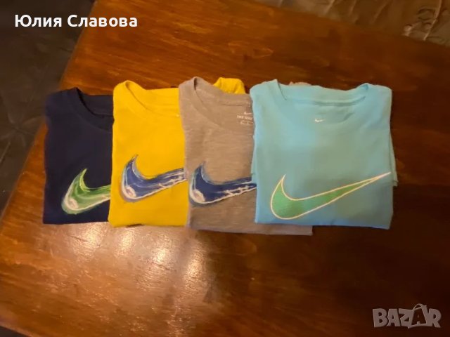 4 броя тениски Nike за момченца - 10-12 г размер M, снимка 1 - Детски тениски и потници - 46891035