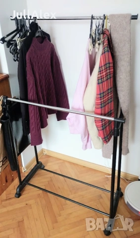 Мебели- спалня, шкаф, закачалка , снимка 10 - Други стоки за дома - 53450982