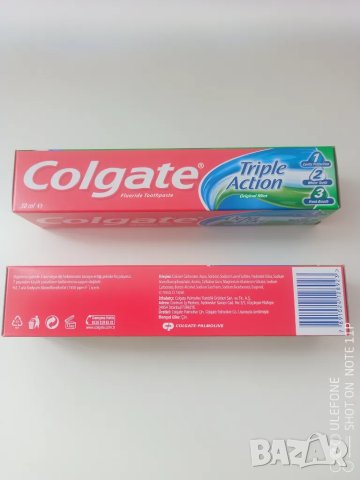 Турска паста за зъби с троен ефект Colgate 50 ml., снимка 2 - Други - 48162312