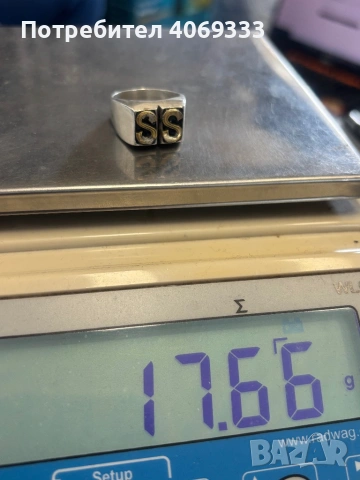 Сребърен пръстен проба 925, снимка 4 - Пръстени - 54237726