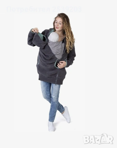 Суичър за бебеносене размер М Viva la Mama, снимка 2 - Суичъри - 53886105