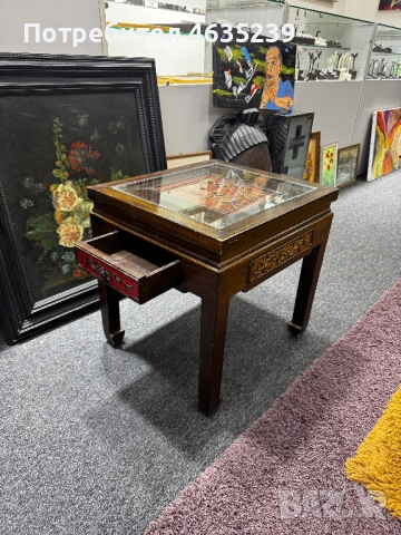 Помощна масичка дърворезба, снимка 2 - Маси - 52934743