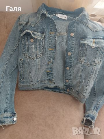 Нови дънки на Брешка + подарък дънково яке Zara, снимка 4 - Дънки - 45959527