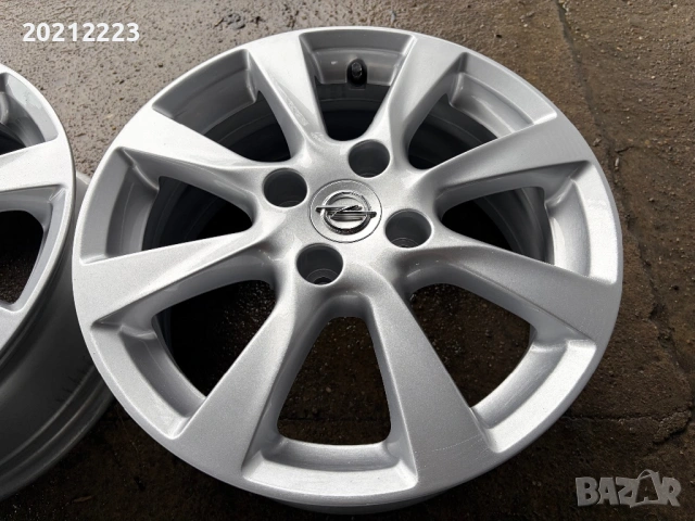 4 броя алуминиеви джанти за Opel Corsa F 16, снимка 11 - Гуми и джанти - 53562922