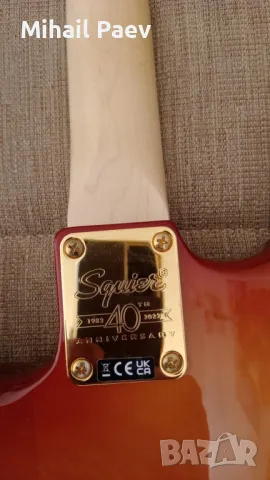 Squier 40th Anniversary Gold edition , снимка 6 - Китари - 49246323