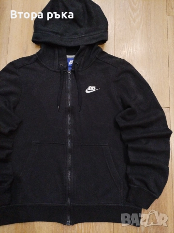 Nike fleece горнище дамско оригинален , снимка 8 - Спортни екипи - 52393728