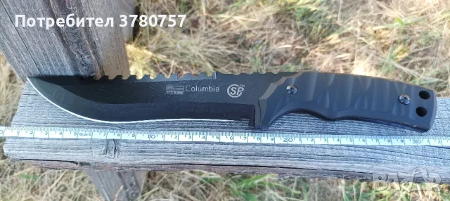Сериозен нож Columbia , снимка 3 - Ножове - 46830945