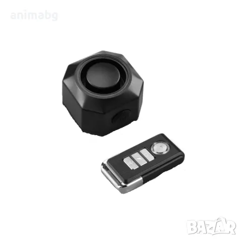 ANIMABG Безжична вибрационна аларма за велосипед, USB зареждане, 1 брой дистанционно управление, снимка 1 - Друга електроника - 47084315