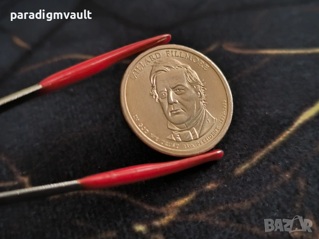 Монета - САЩ - 1 долар (Милър Филмор) UNC | 2010г.