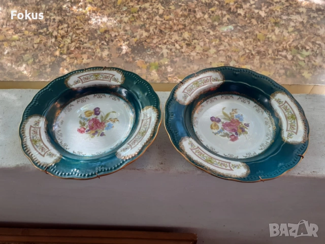 Стар порцелан колекционерски чинии LIMOGES, снимка 2 - Антикварни и старинни предмети - 53408926