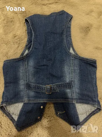 Дънкен елек Cindy.H Jean, снимка 2 - Елеци - 50393516