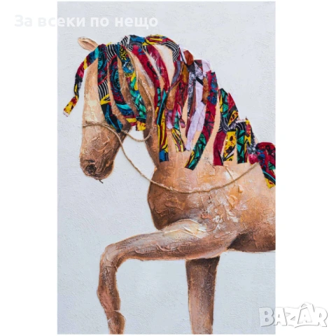 Картина Кон, 80*120 см Код P1837, снимка 4 - Картини - 53014912