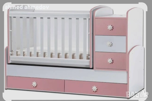 бебешка кошара легло., снимка 2 - Бебешки легла и матраци - 53506222