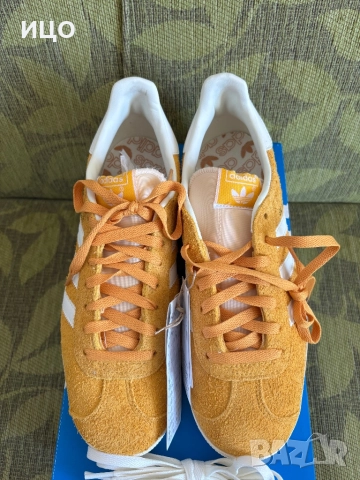 Нови велурени маратонки Adidas Gazelle originals, снимка 3 - Маратонки - 52233989