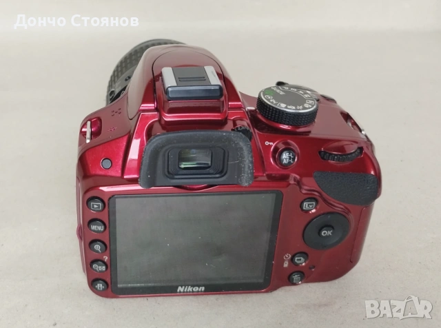 Фотоапарат Nikon d3200 DSLR с обектив / 24MP, снимка 9 - Фотоапарати - 53443841