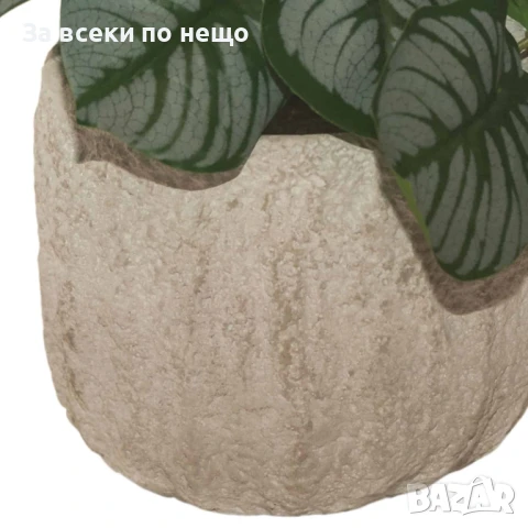 Декоративно растение в кашпа, 20см  Код P1030, снимка 2 - Декорация за дома - 51389338