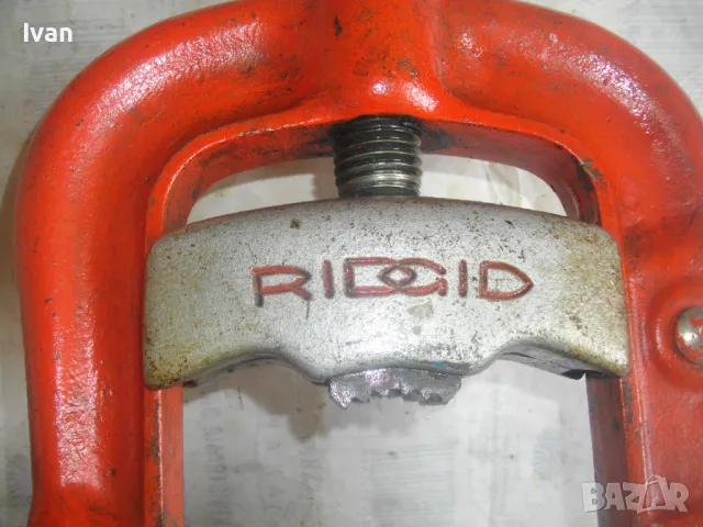 4" Цола RIDGID №25 Made in USA ТРЪБНО МЕНГЕМЕ Масивно Като ново РИДГИД 13кг/46см/захват 135мм тръба , снимка 7 - Други инструменти - 47325810