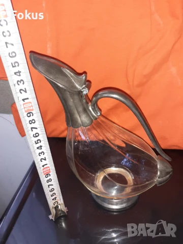 Прекрасна ловна кана графа с формата на патица, снимка 7 - Антикварни и старинни предмети - 50918909