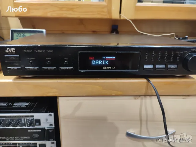 Тунер JVC FX382  RDS stereo, снимка 2 - Декове - 48311970