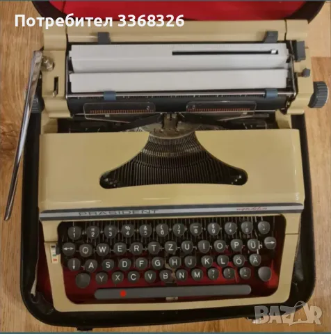 Пишеща машина PRÂSIDENT super deluxe 1975г, снимка 2 - Антикварни и старинни предмети - 50128962
