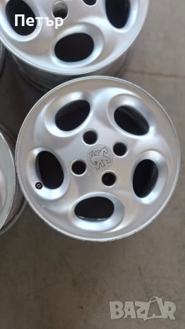 ОРИГИНАЛНИ АЛУМИНИЕВИ ДЖАНТИ ЗА ПЕЖО 4Х108Х65-14цола, снимка 3 - Гуми и джанти - 53833102
