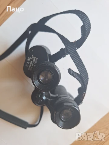 Бинокъл ESTRELLA VERGUTETE OPTIK  Vintage 8x30, снимка 13 - Екипировка - 50913037