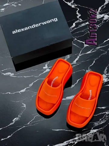 дамски чехли alexanderwang, снимка 6 - Чехли - 46912140