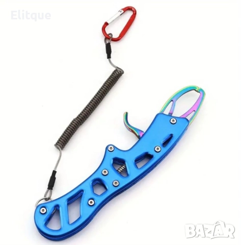 Метален грипер за риболов на хищни риби - Здрав карабинер за закачване на вашата екипировка, снимка 6 - Други стоки за дома - 52852668