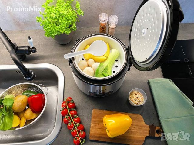 Оризовар Russell Hobbs 27080-56 500W Уред за варене на ориз Оризоварка, снимка 2 - Други - 45075912