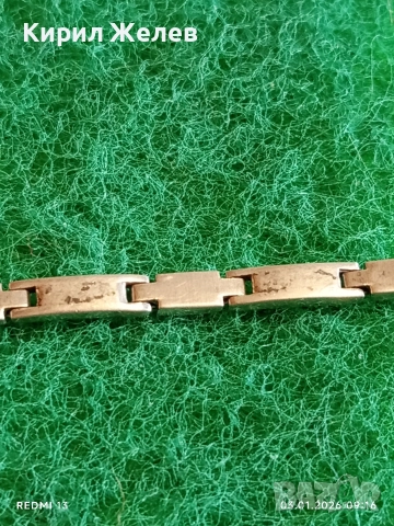 Сребърна гривна висока проба сребро майсторска изработка 26303, снимка 3 - Гривни - 52960705