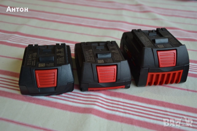 Нови оригинални батерии Bosch 18V, снимка 3 - Други инструменти - 53755262