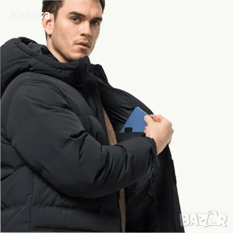 Jack Wolfskin Alex Long Down - Оригинално мъжко зимно яке р-р XL, снимка 3 - Якета - 48427877