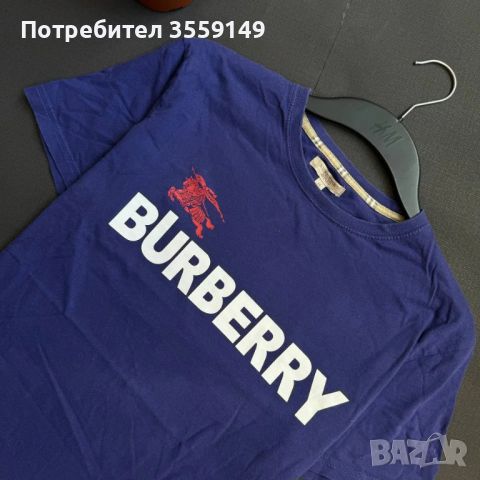 Тениска Burberry , снимка 2 - Тениски - 46426412