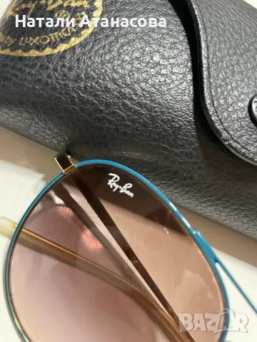 Слънчеви очила RayBan - авиатор, снимка 2 - Слънчеви и диоптрични очила - 49196537