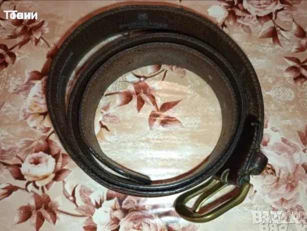 SCHUCHARD & FRIESE Оригинал Мъжки Колан Изцяло от Естествена Кожа 125см. , снимка 9 - Колани - 51117354