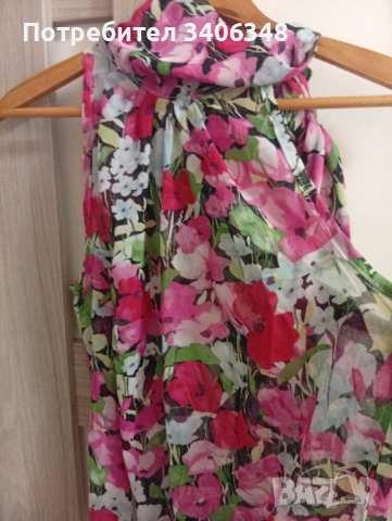 Блузка на цветя. M/L