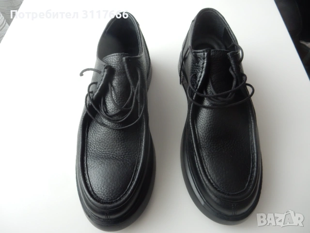 Мъжки черни обуки №42 за 39 Евро