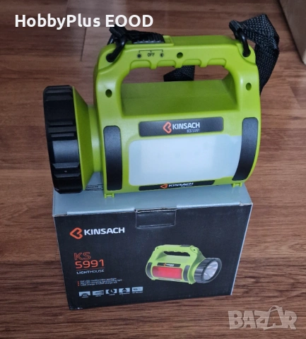 Фенер / Прожектор с вградена Li-ion батерия, снимка 4 - Къмпинг осветление - 53304933