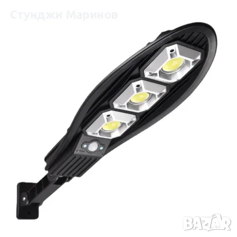 Соларна улична лампа със стойка и дистанционно управление / Модел 2; 72W / 800 lumens / 90 COB, с тр, снимка 9 - Лампи за стена - 49034268