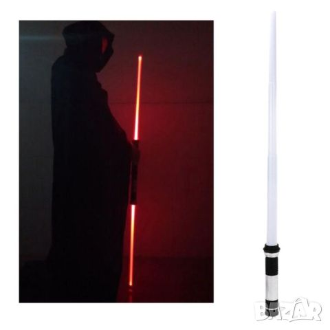 Детска играчка цветен светлинен лазерен меч Star Wars със звук, снимка 3 - Други - 45626414