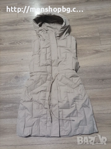 Дамски елек код 890 - светло кафяв